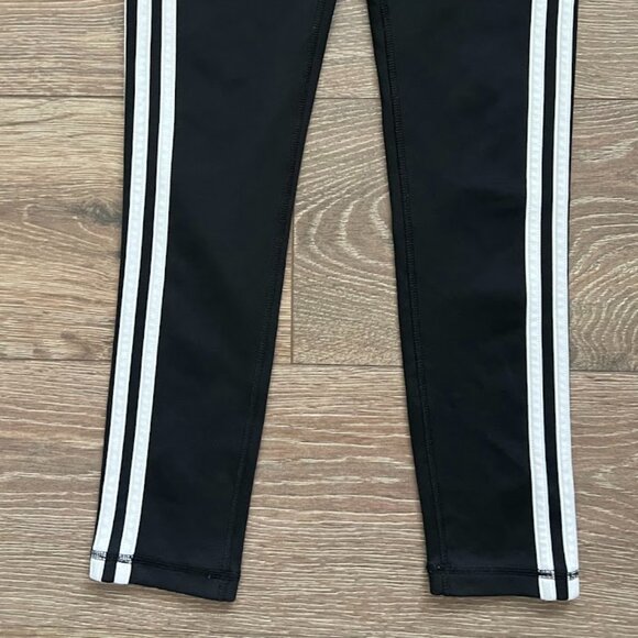 ADIDAS Black Climalite High Rise 3 Stripe Leggings Size XS - Picture 4 of 7